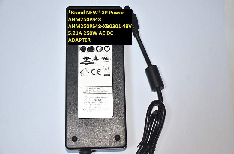 *Brand NEW* 48V 5.21A AHM250PS48-XB0301 XP Power 250W AHM250PS48 AC DC ADAPTER